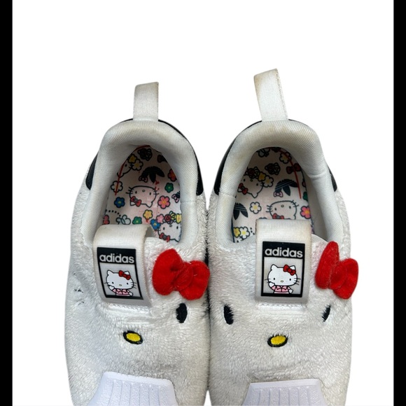 Adidas x Hello Kitty Superstar 360 Kids Shoes Size 10K - Picture 4 of 6
